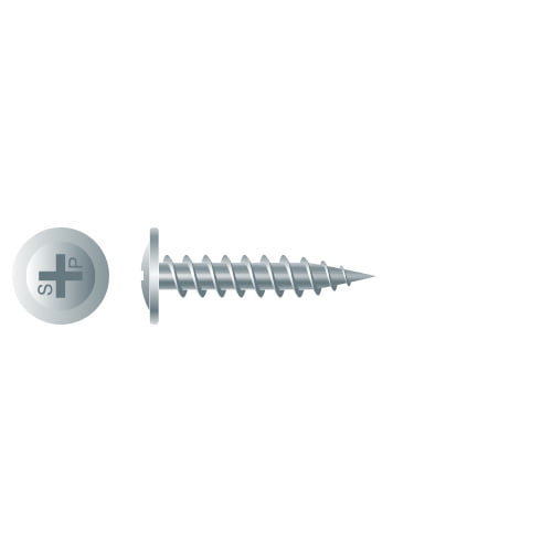 8 x 1-1/4, PH, K-Lath, Zinc