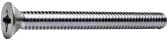 6-32 x 5/16 PHILLIPS FLAT MACHINE SCREW ZINC