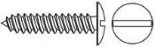 6 x 5/8 SLOTTED TRUSS SHEET METAL SCREW TYPE A Z