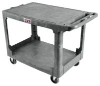 PUC-4425 FLAT TOP RESIN UTILITY CART