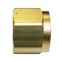 Regulator Inlet Nuts, Oxygen, Brass, CGA-540