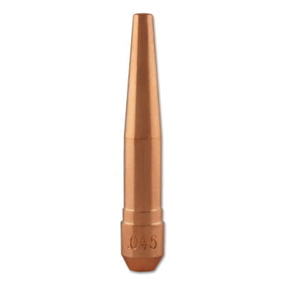 Centerfire Contact Tips, 0.045 in Tip ID, 2 in Long, Wire