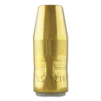 Centerfire Nozzles, 1/8 in Tip Recess, 1/2 in Bore, For Q-Gun, Brass