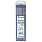 E3 Tungsten Electrodes, 3/32 in Dia., 7 in Long