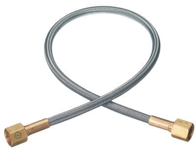 Flexible Pigtails, 3,000 psi, Brass, Female, 24 in