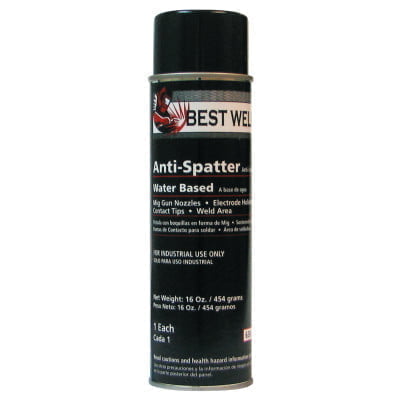 Spat Safe Plus Anti-Spatter, 16 oz Aerosol Can, Milky White