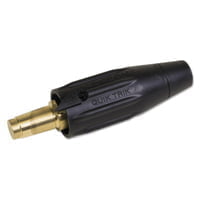 Quik-Trik Cable Connector, Single Dome-Nose Connection, 1/0-2/0 AWG Cap., Bulk