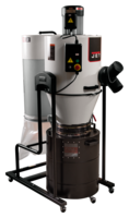 JCDC-2 CYCLONE DUST COLLECTOR, 2HP